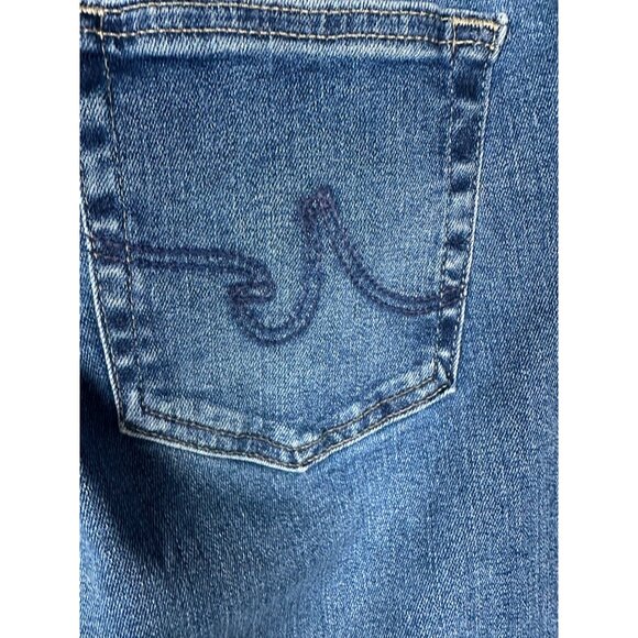 AG Adriano Goldschmied Womens Jeans 29 Farrah Boot Crop Mid Rise Japanese Denim - Picture 11 of 12
